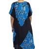 Ladies Sundrenched Mid Length Dresses | Newport Dress "Venom" Royal