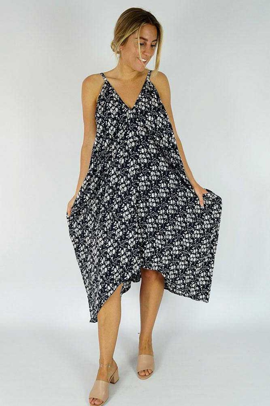 Ladies Sundrenched Mid Length Dresses | Festival Dress "Blossom"