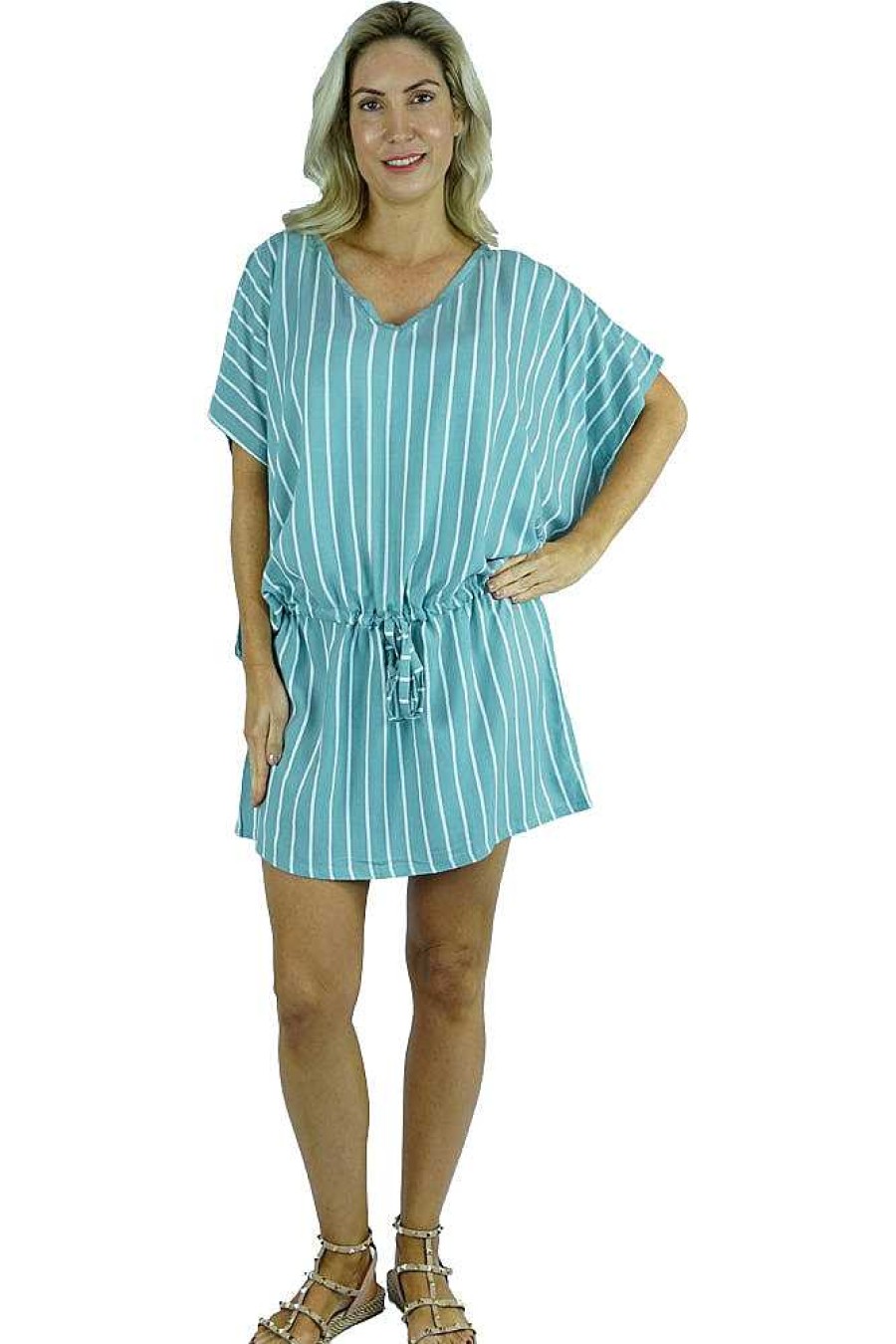 Ladies Sundrenched Short Dresses | Harbour Dress "New Stripes"