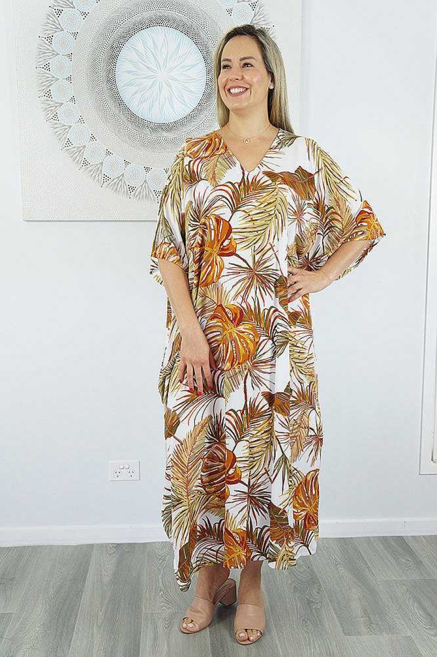 Ladies Sundrenched Premium Kaftans | Premium Long Kaftan "Mauritius"