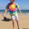 Mens Sundrenched | Kids Unisex Tie Dye T-Shirt " " Circle