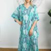 Plus Size Sundrenched Premium Kaftans | Premium Long Kaftan "Kavieng"