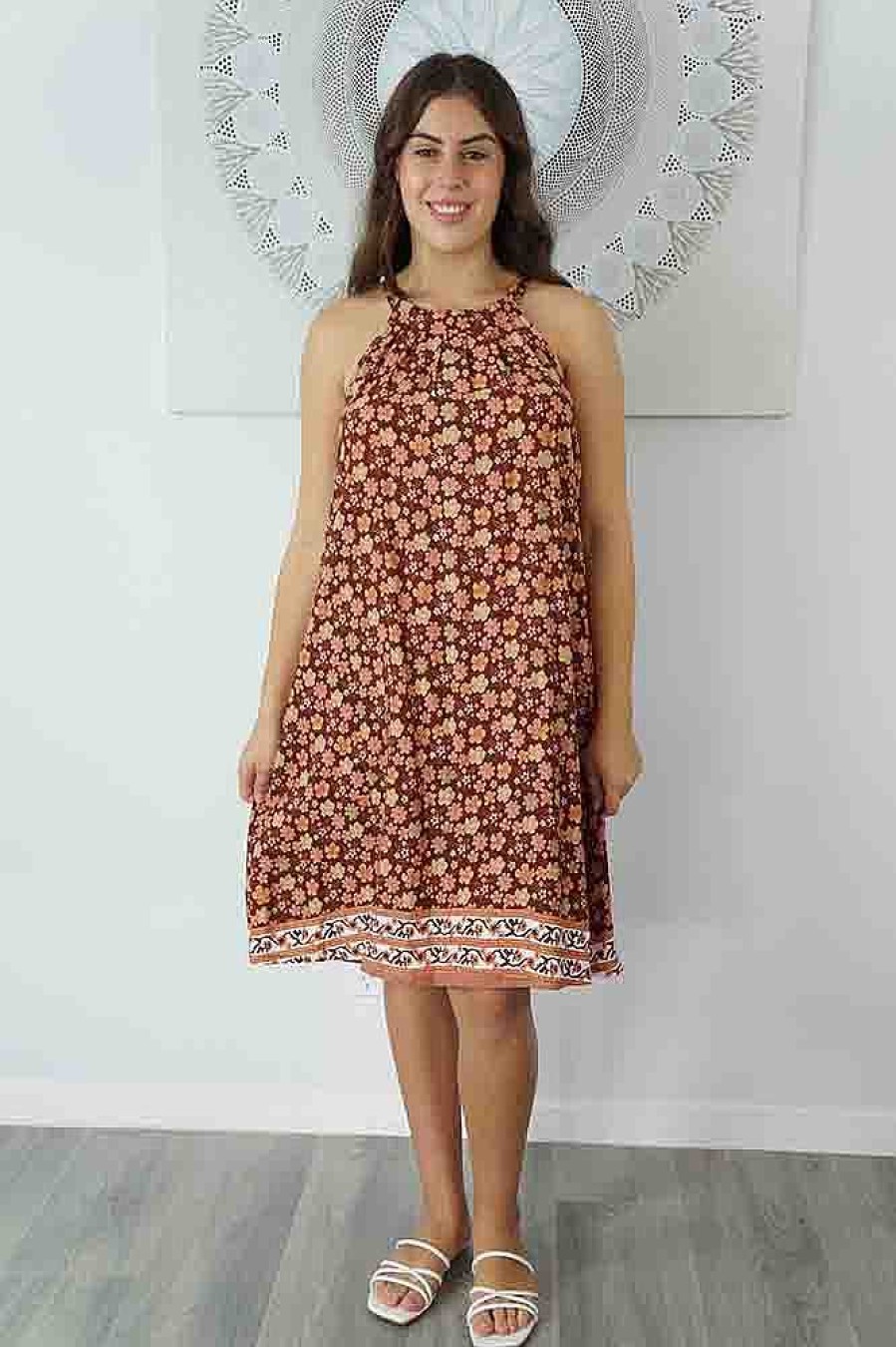 Ladies Sundrenched Short Dresses | Short Chloe "Dahlia"