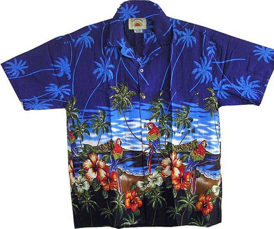 Mens Sundrenched | Parrot Shirt