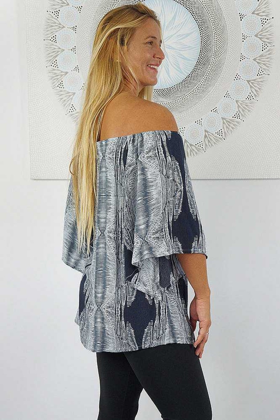 Plus Size Sundrenched | Libra Top "Goodvibes"