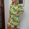 Ladies Sundrenched Short Dresses | Hayman Dress "Spot Flower"