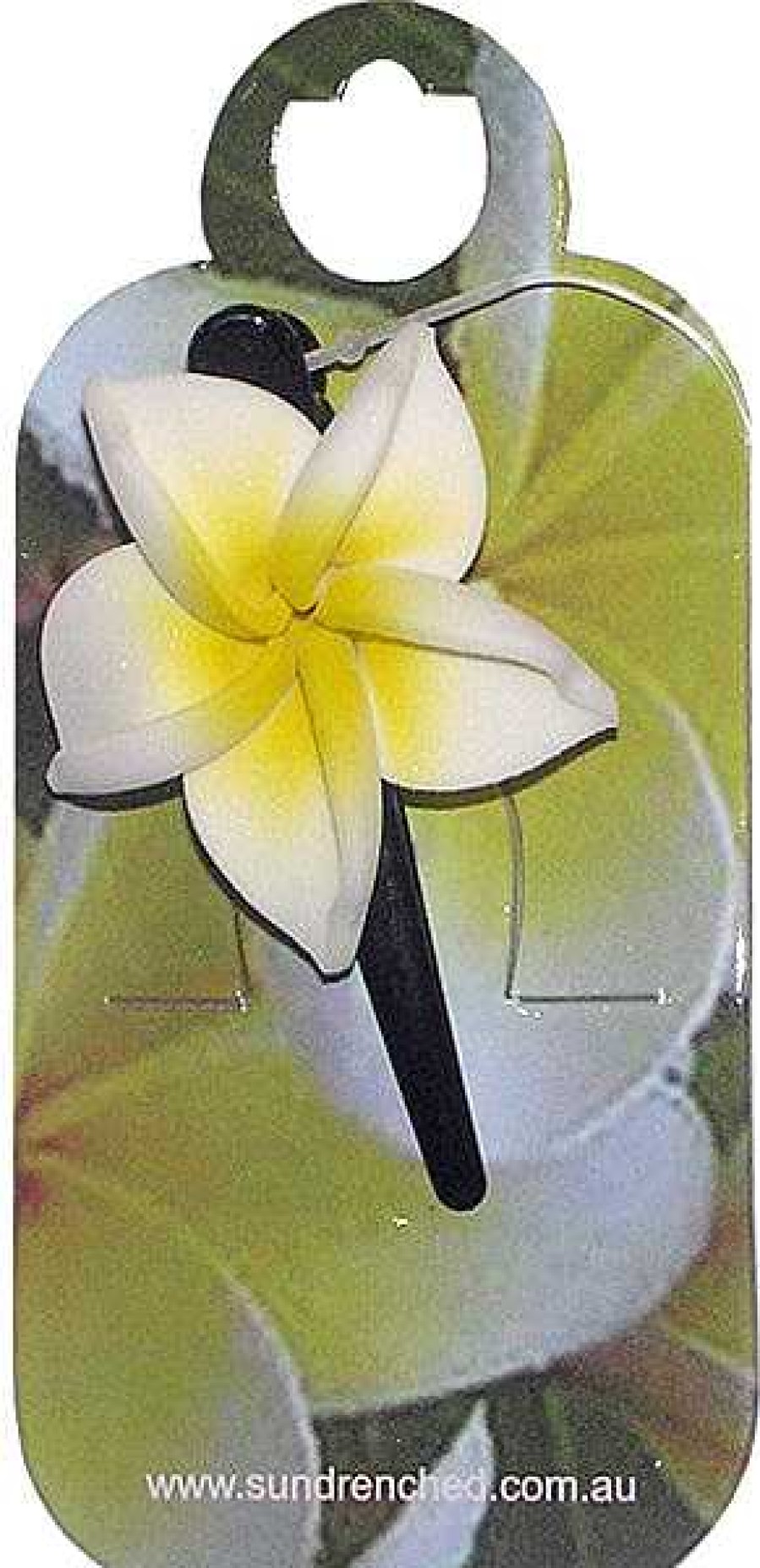 Accessories Sundrenched | Large Frangipani Hairpin