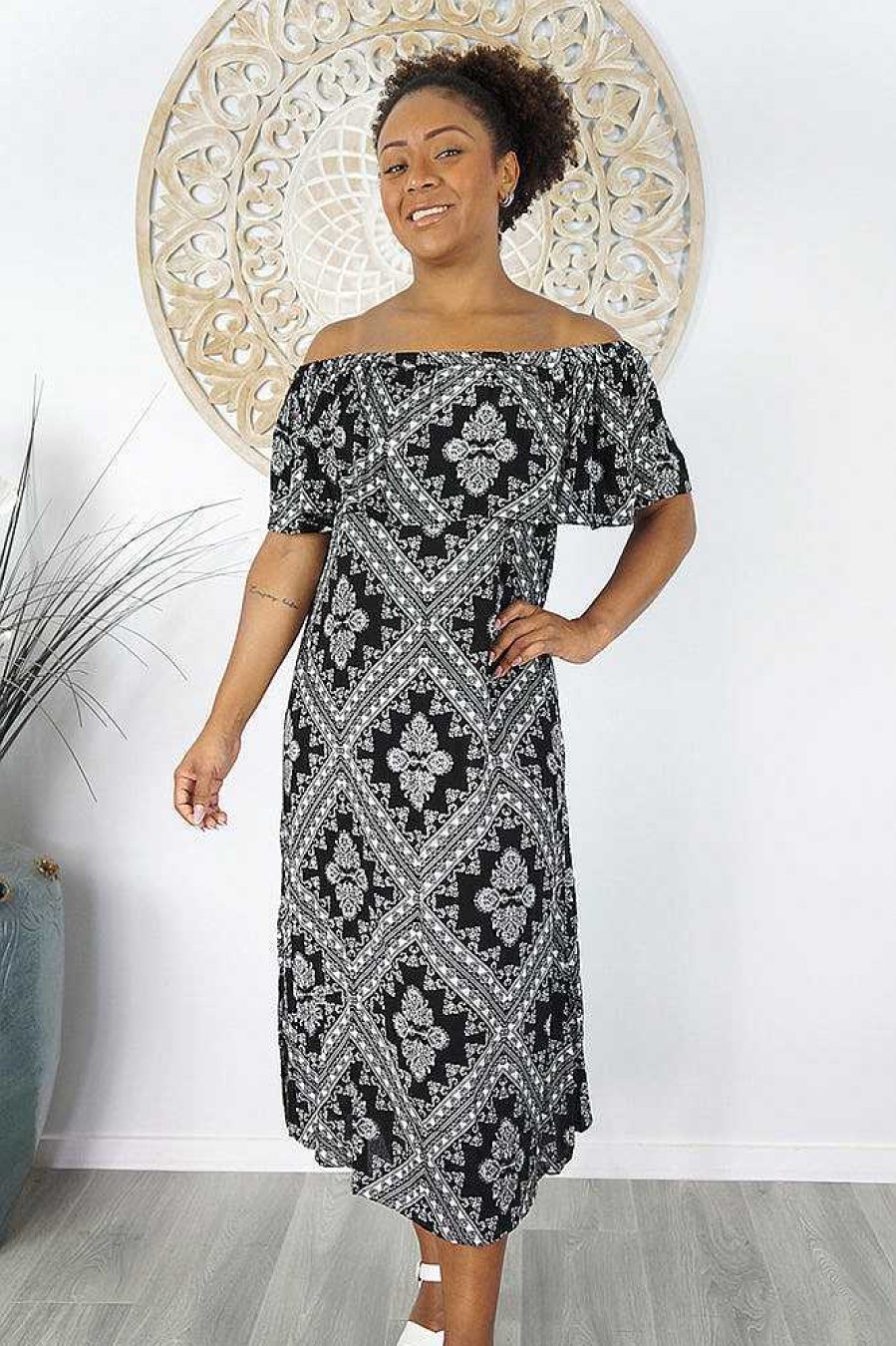 Ladies Sundrenched Long Dresses | Leo Dress "Crossover"