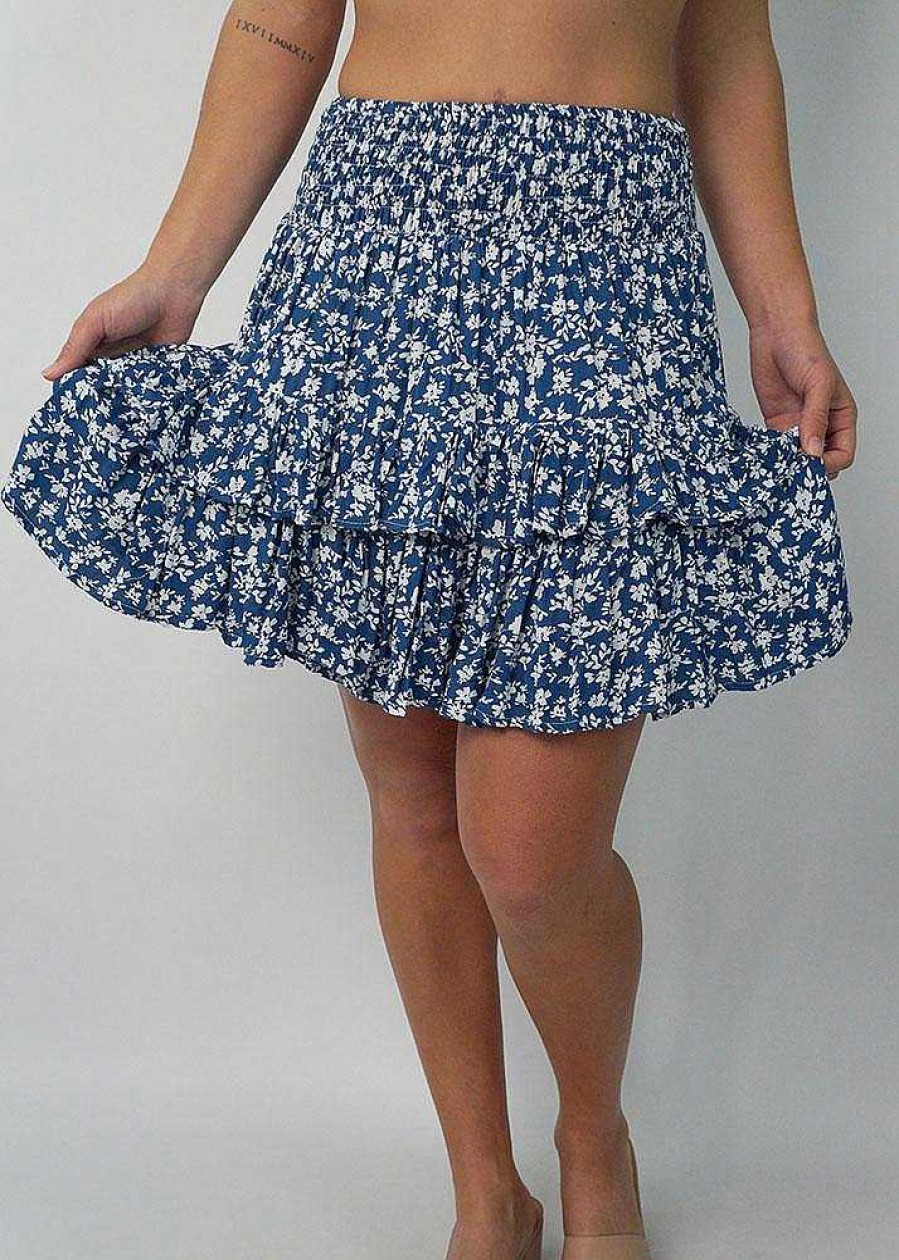 Ladies Sundrenched | Havana Skirt "Microflower"