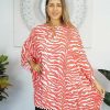 Ladies Sundrenched | Pom Pom Tunic "Zebra"