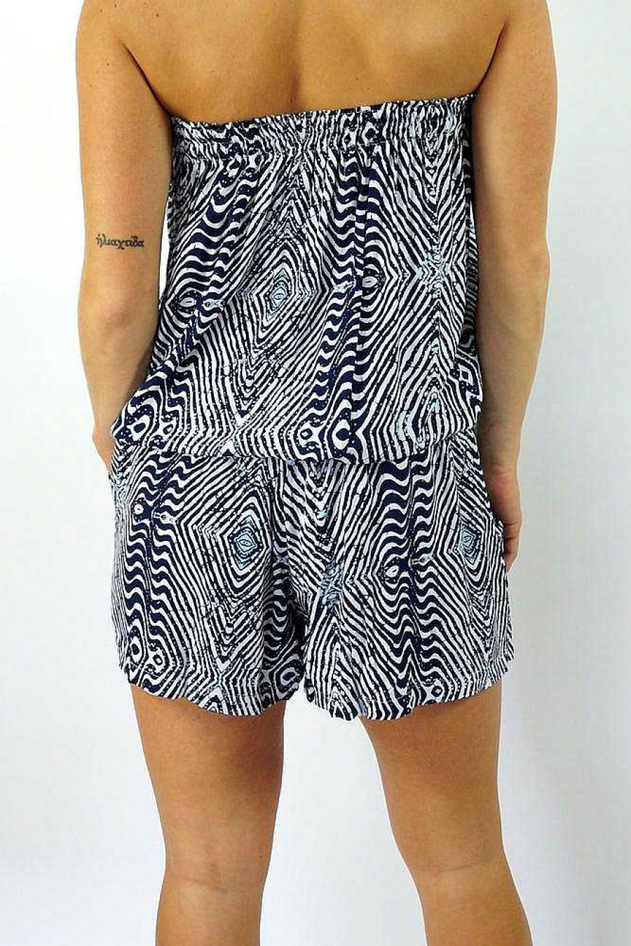 Plus Size Sundrenched | Short Jumpsuit "Papua"