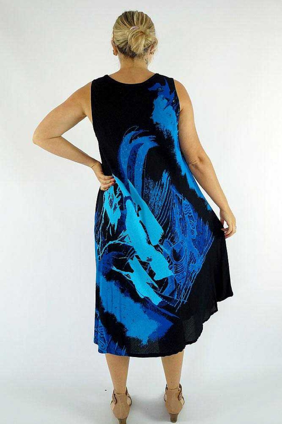 Ladies Sundrenched Mid Length Dresses | Niche Dress "Modem"