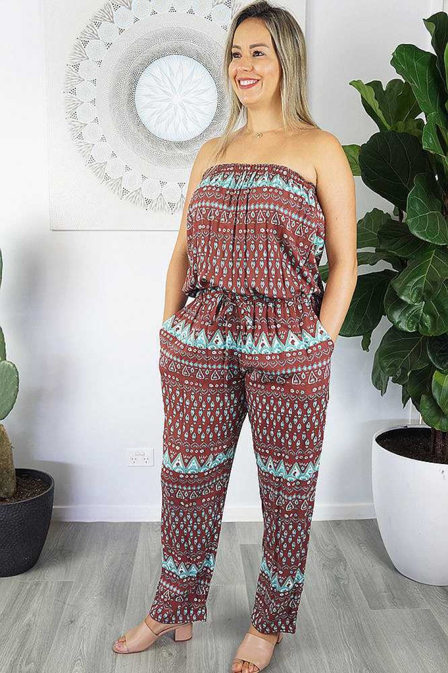 Ladies Sundrenched Long Jumpsuits | Long Jumpsuit "Tuscany"