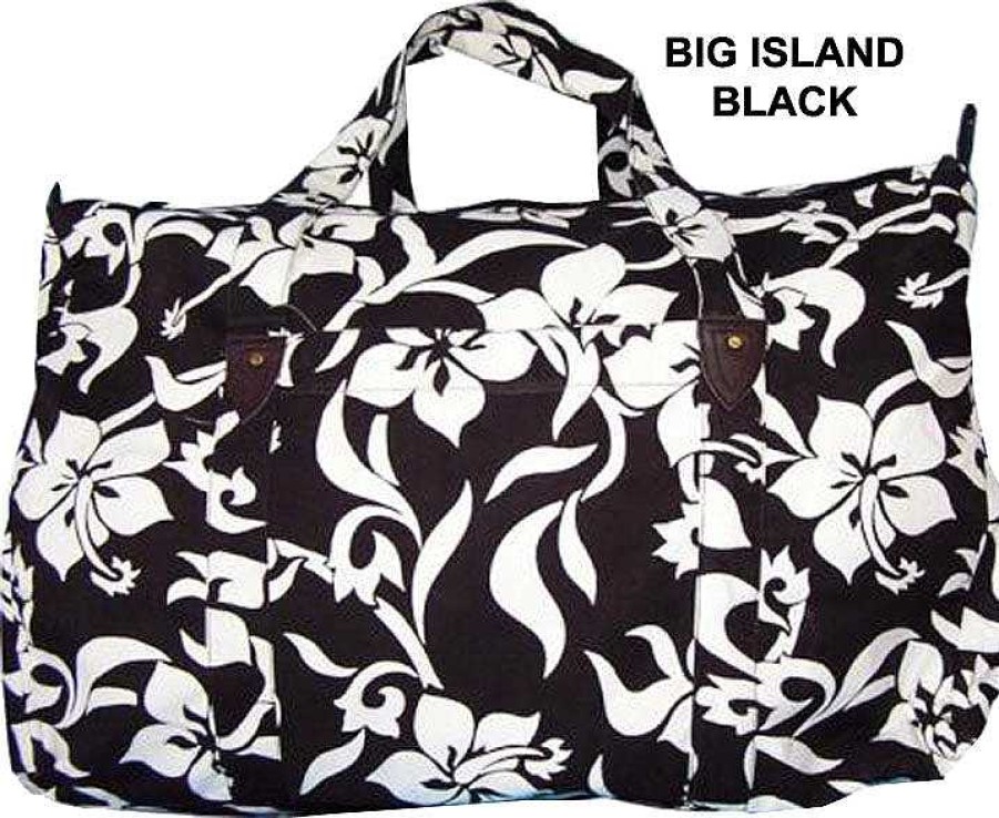 Accessories Sundrenched Jumbo Carry Bags | Big Island Print Jumbo Bags