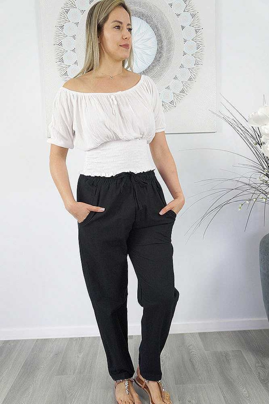 Ladies Sundrenched | Coastal Pant "Plain"