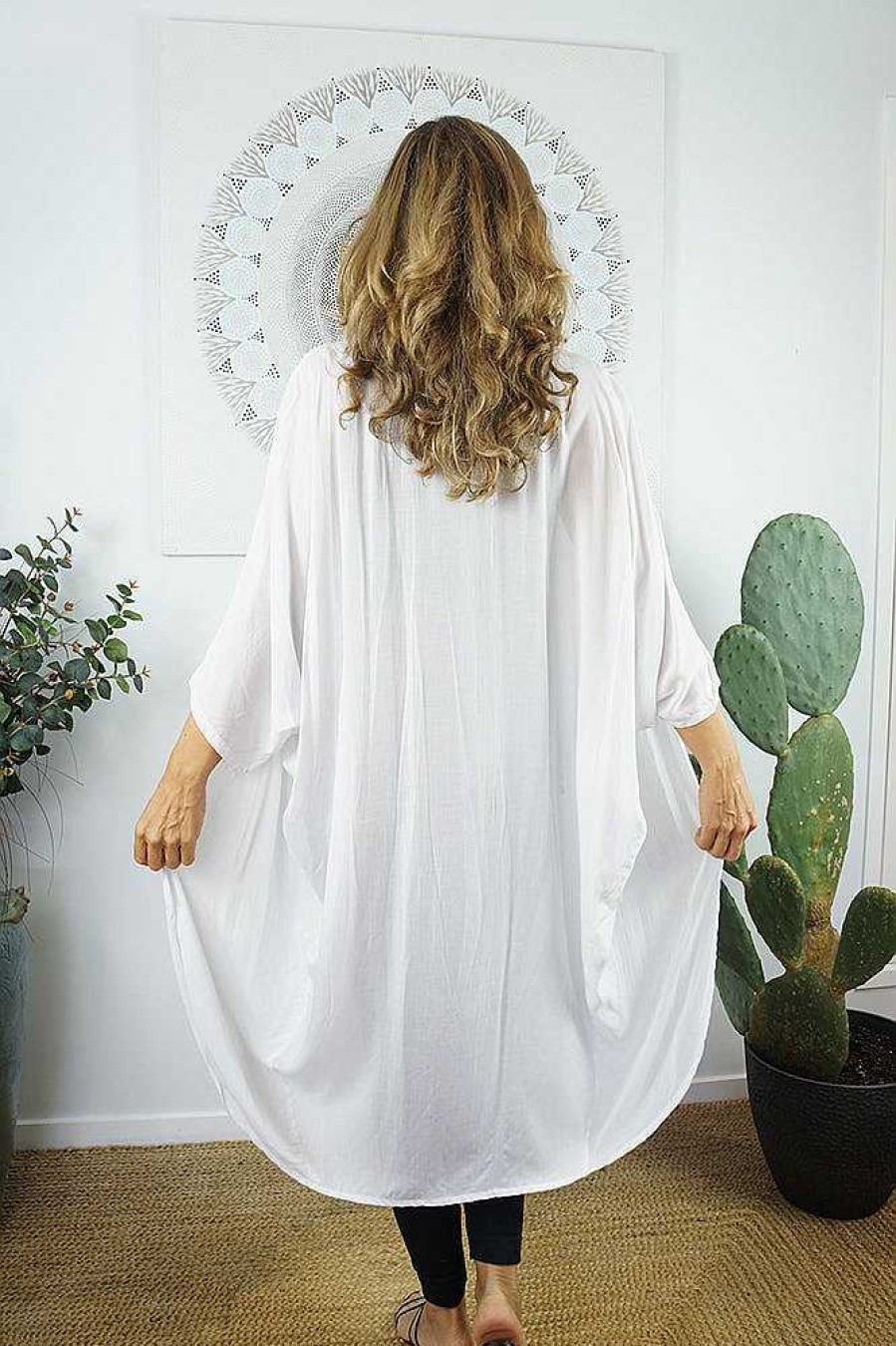 Ladies Sundrenched | Long Cape "Plain"