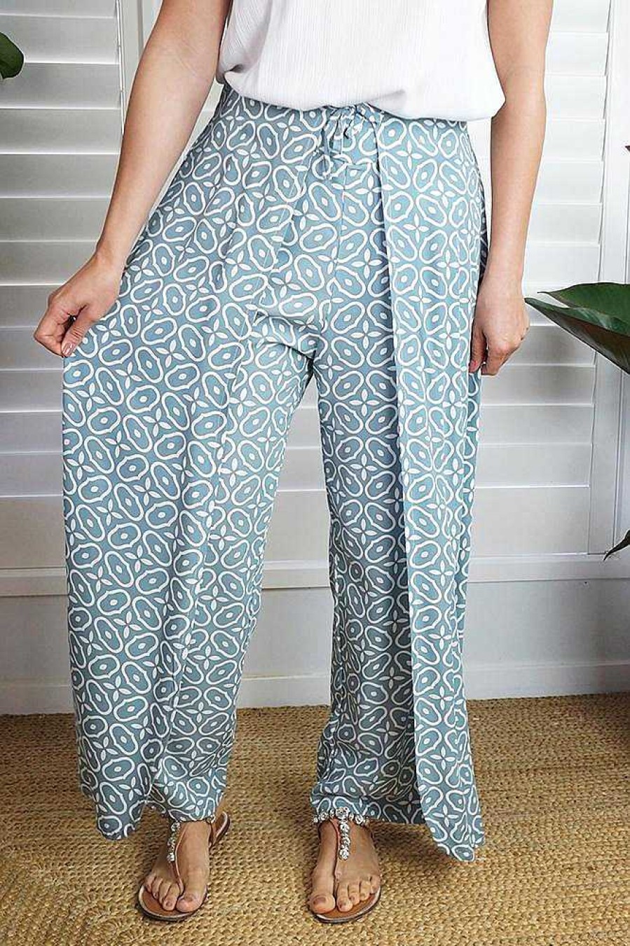 Ladies Sundrenched | Wrap Pants "Links"