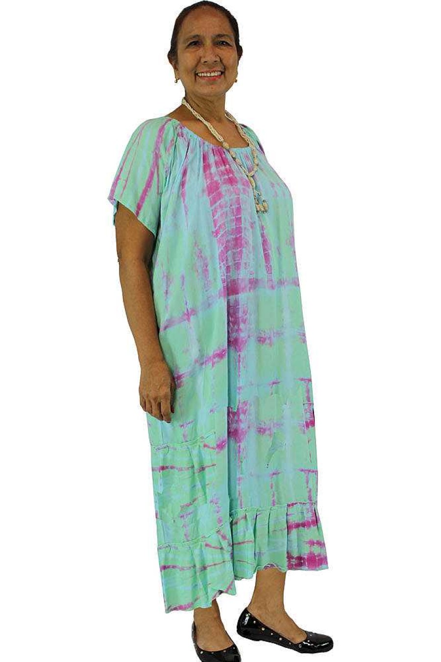 Plus Size Sundrenched | Vintage Dress "Tie Dye"