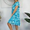 Ladies Sundrenched Short Dresses | Kiki Dress "Leaves"