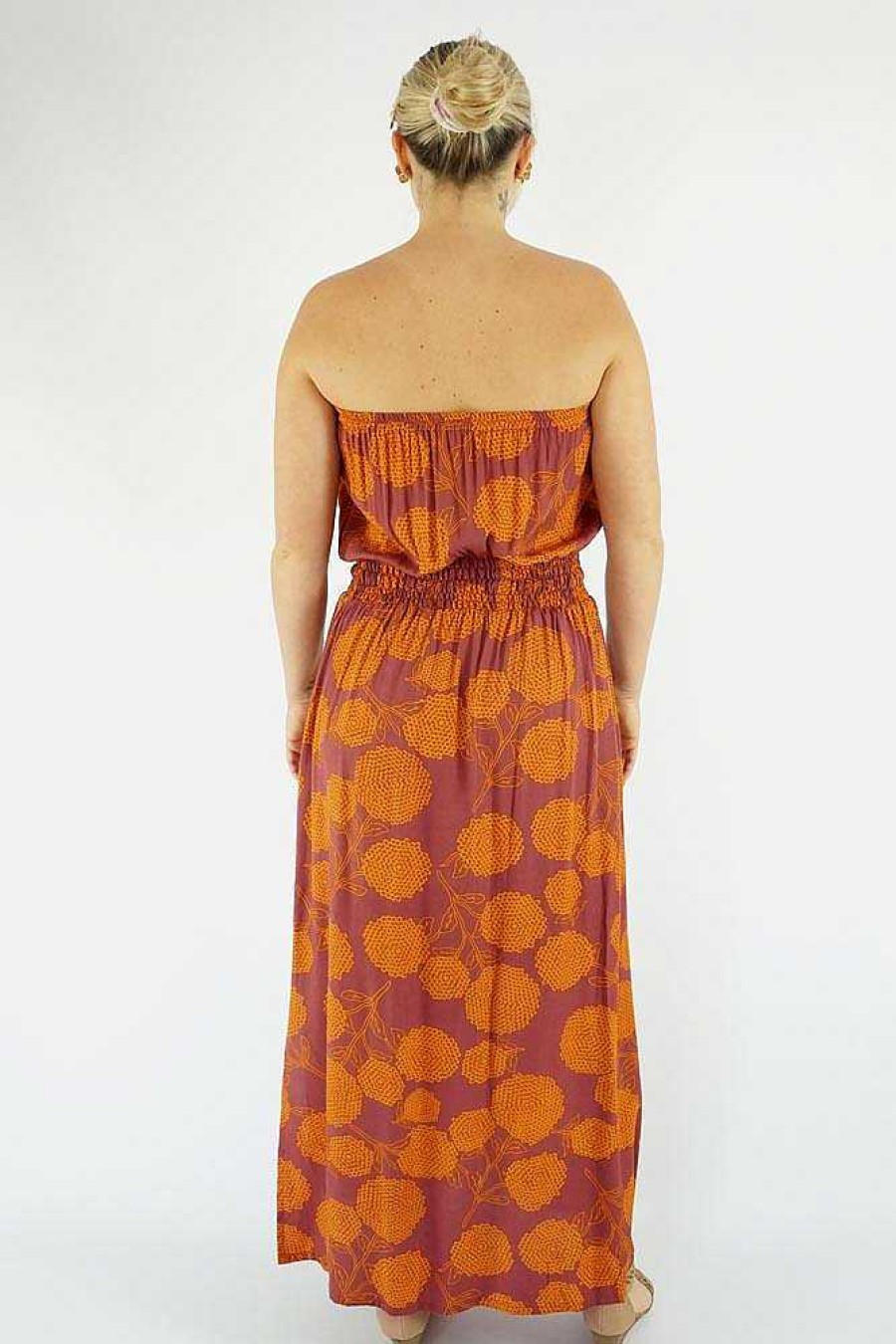 Ladies Sundrenched Long Dresses | Tube Dress "Marigold"