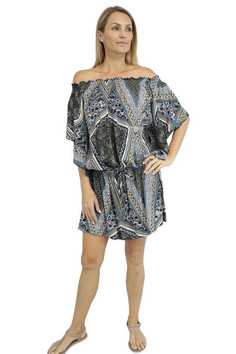 Ladies Sundrenched Short Dresses | Wing Dress "Tapestry"