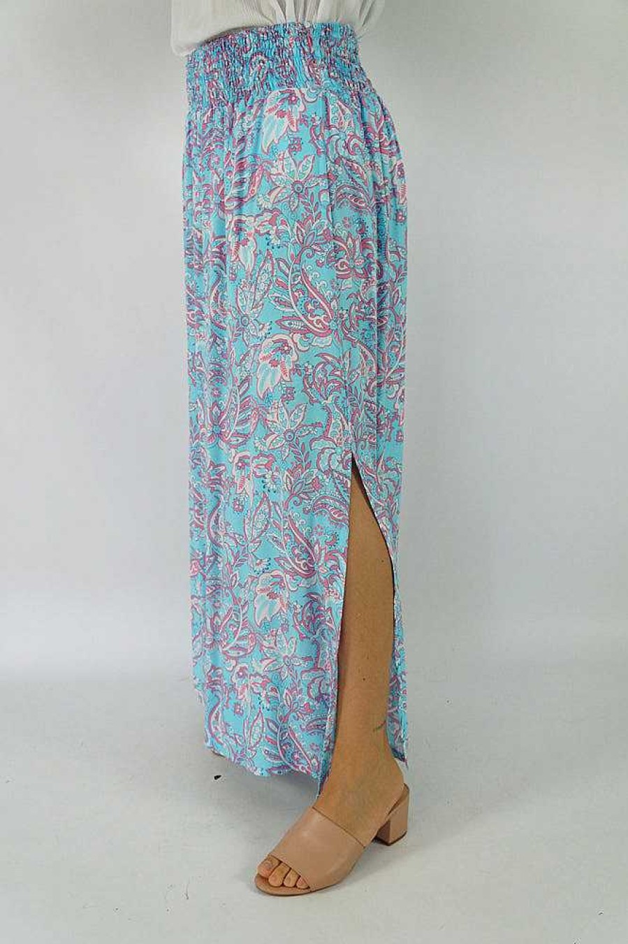 Ladies Sundrenched | Amber Skirt "Bengal" Aqua