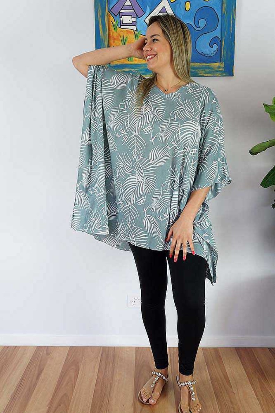 Ladies Sundrenched | Short Tunic "Palm Cove"