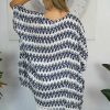 Ladies Sundrenched | Short Tunic Zig Zag