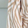 Ladies Sundrenched Mid Length Dresses | Laguna Dress "Small Zebra"