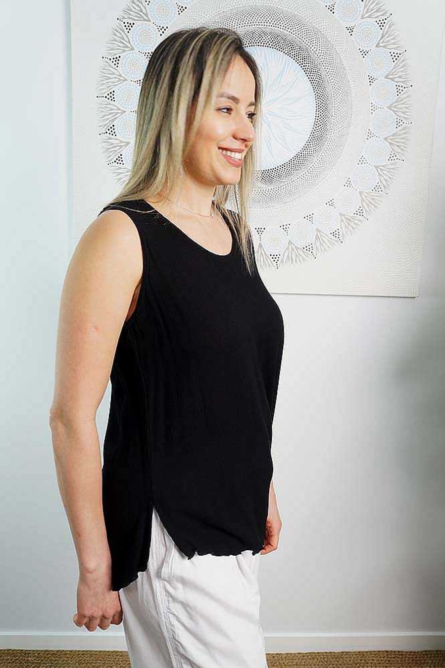 Plus Size Sundrenched | Diamond Top "Plain"