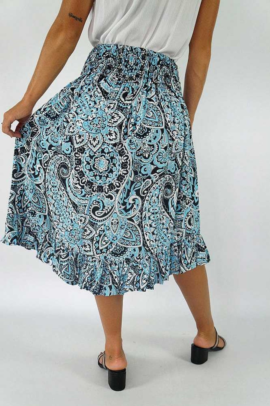 Ladies Sundrenched | Ibiza Skirt "Dehli" Black