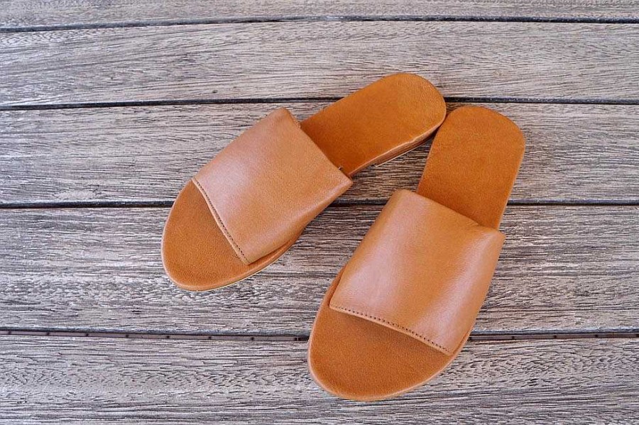 Accessories Sundrenched | Plain Slider Sandals