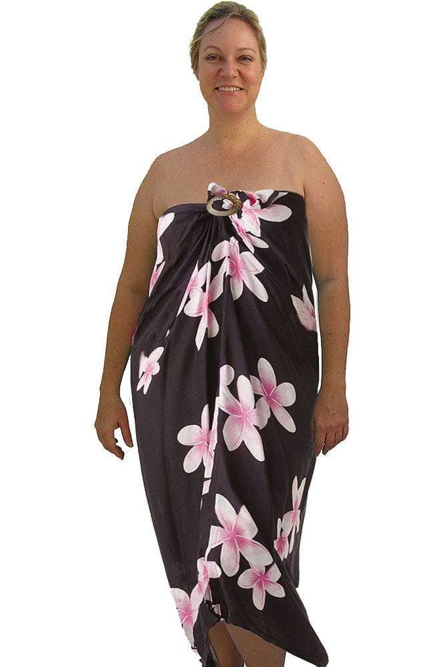 Sarongs Sundrenched | Tube Sarong Frangipani