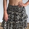 Ladies Sundrenched | Havana Skirt "Leopard" Black