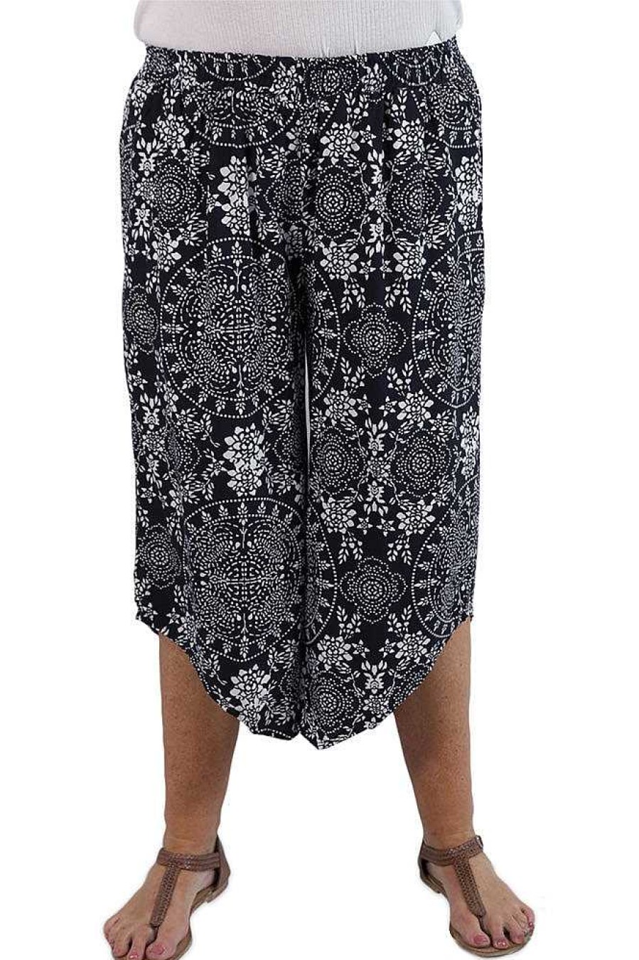 Ladies Sundrenched | Lola Pants "Galactic" Black