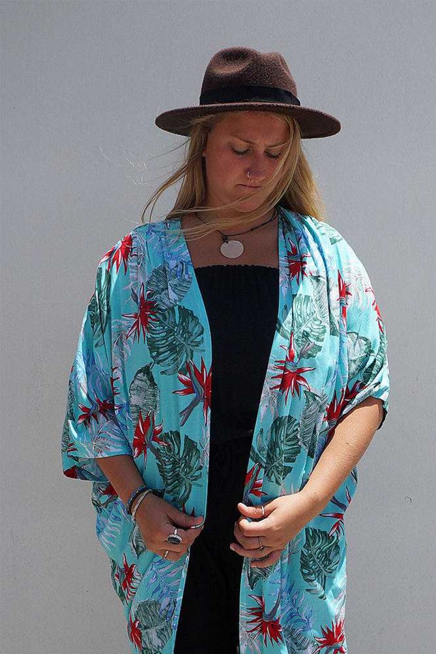 Ladies Sundrenched | Long Cape "Paradiso"