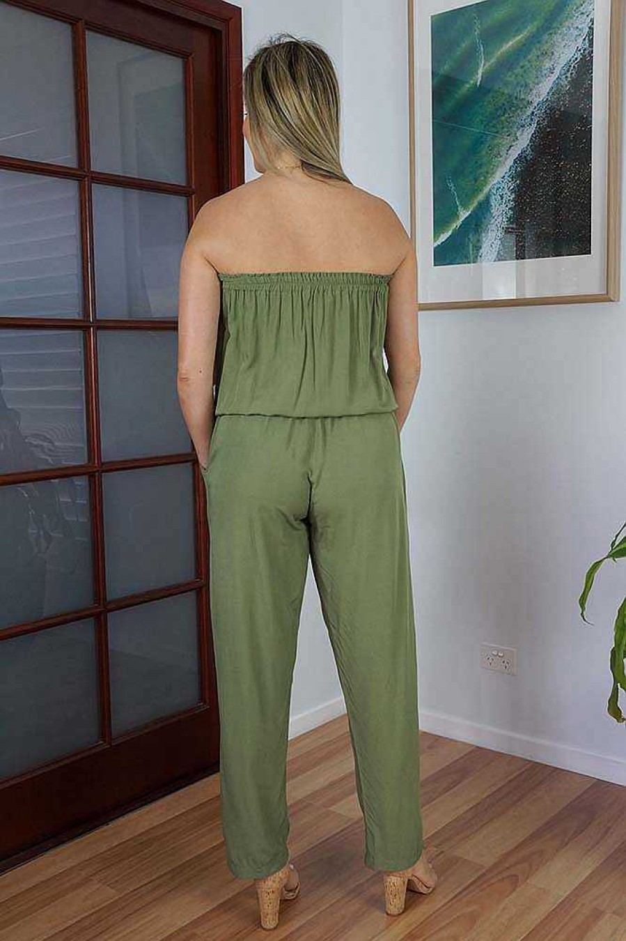 Plus Size Sundrenched | Long Jumpsuit Plain