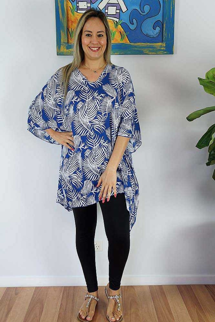 Ladies Sundrenched | Short Tunic "Palm Cove"