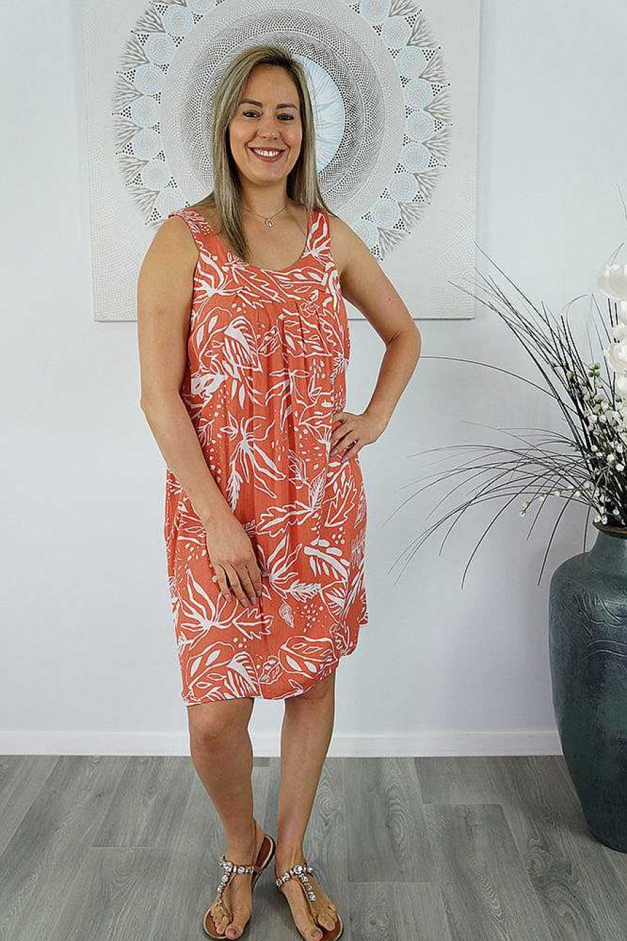 Plus Size Sundrenched | Tahiti Dress "Daintree"