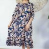 Ladies Sundrenched Long Dresses | Maddie Dress "Botanique"