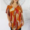 Plus Size Sundrenched | Newport Top "Habitat"