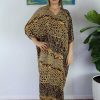 Ladies Sundrenched Regular Kaftans | Long Kaftan Snake/Cheetah