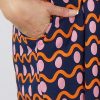 Ladies Sundrenched Short Dresses | Millie Dress "Waves"