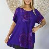 Plus Size Sundrenched | Newport Top "Monsoon"