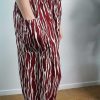 Ladies Sundrenched | Harem Pant "Zebra" Maroon