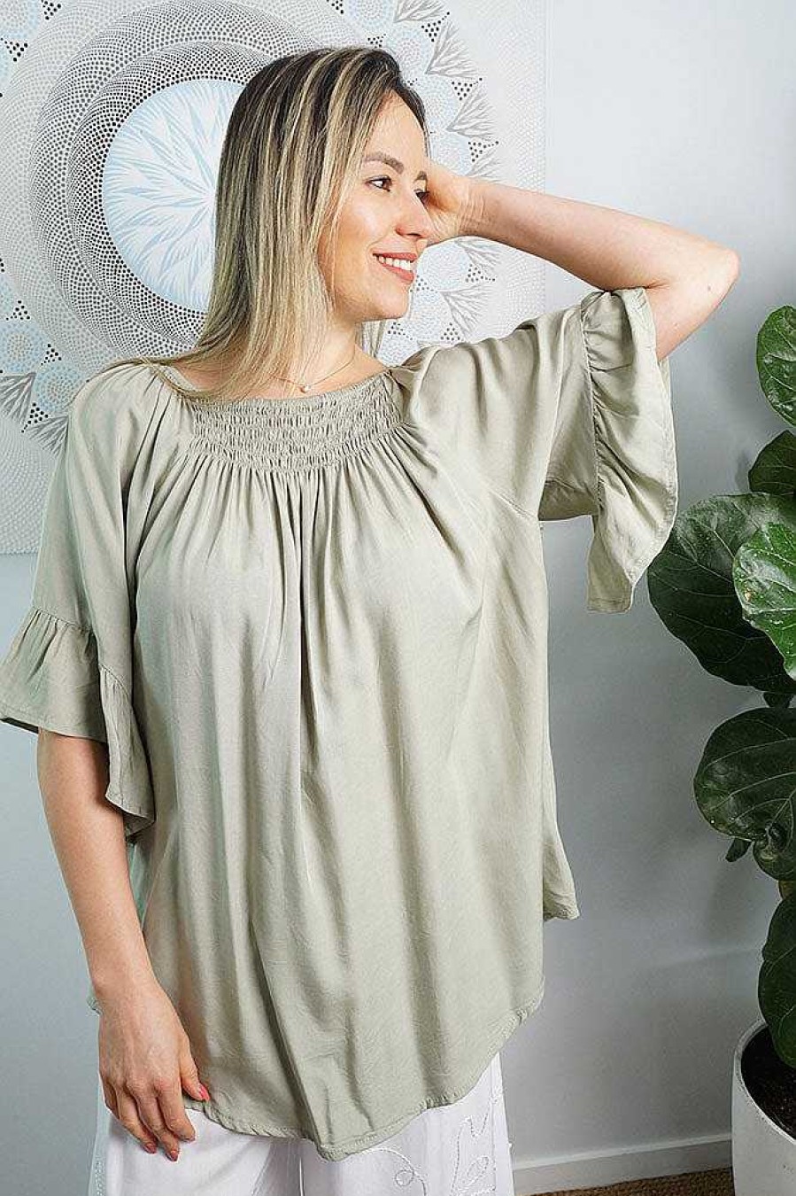 Ladies Sundrenched | Noosa Top "Plain"