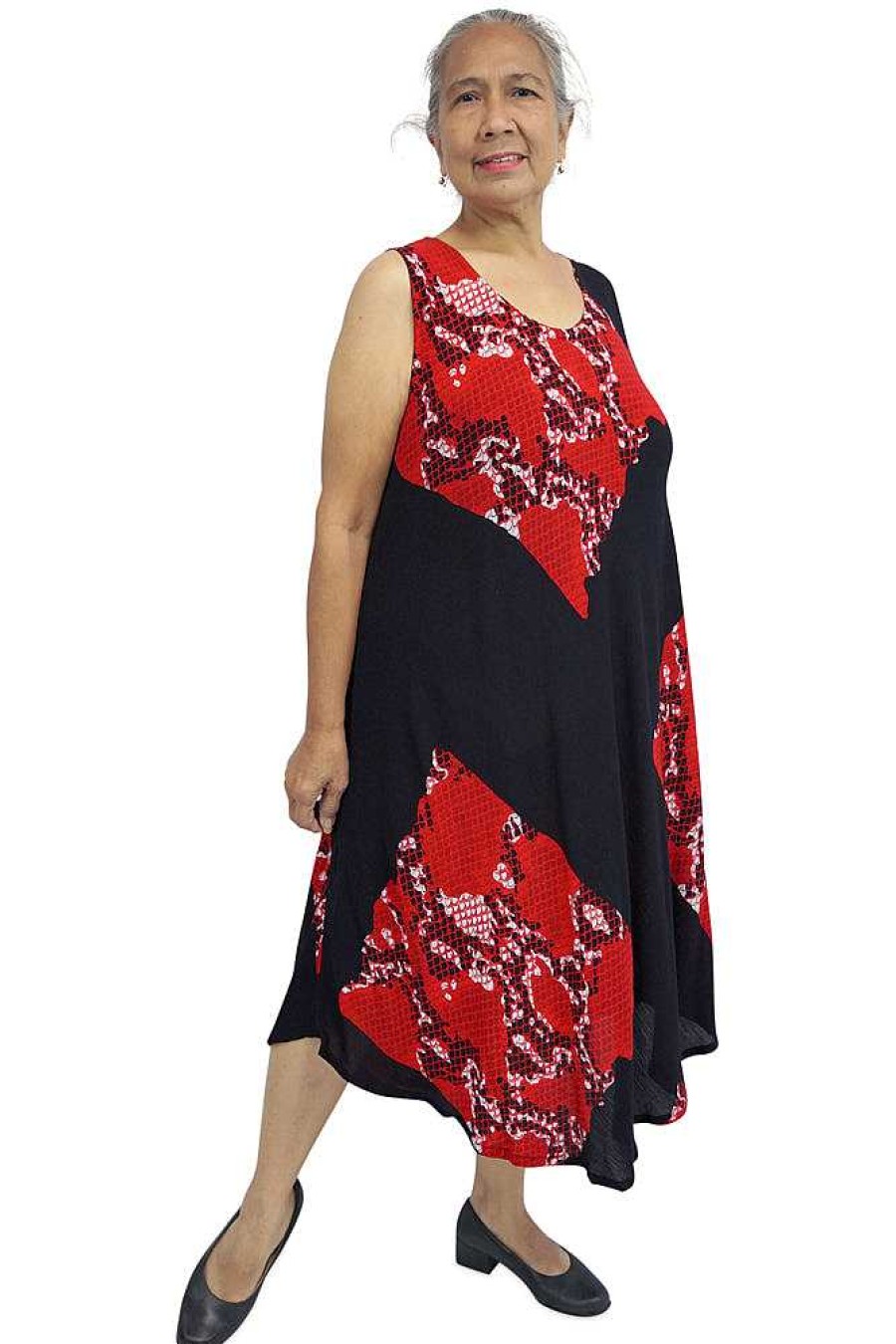 Ladies Sundrenched Mid Length Dresses | Niche Dress "Venom" Print