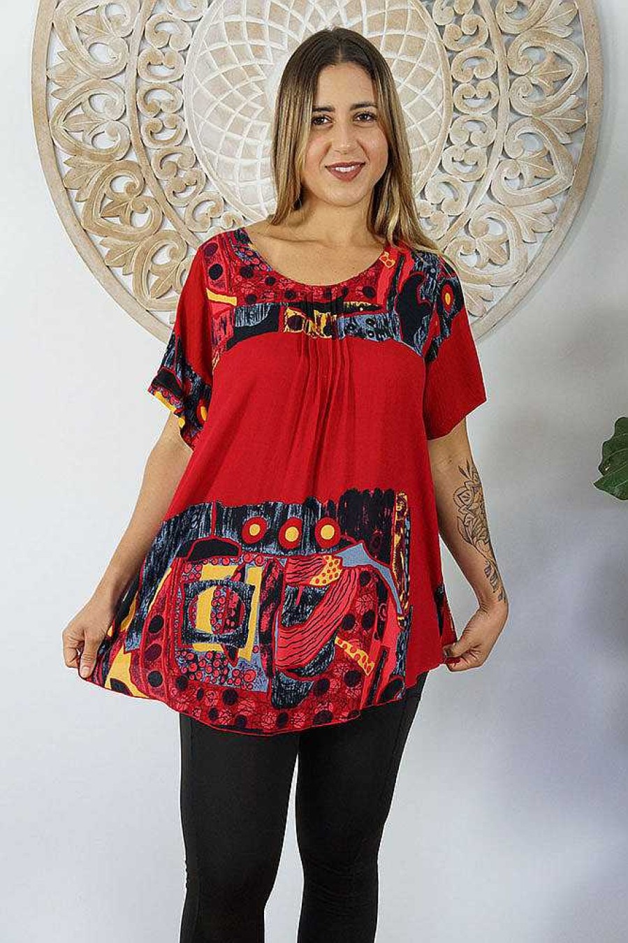 Plus Size Sundrenched | Newport Top "Dreamer"