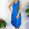 Ladies Sundrenched Mid Length Dresses | Niche Dress "Monsoon"