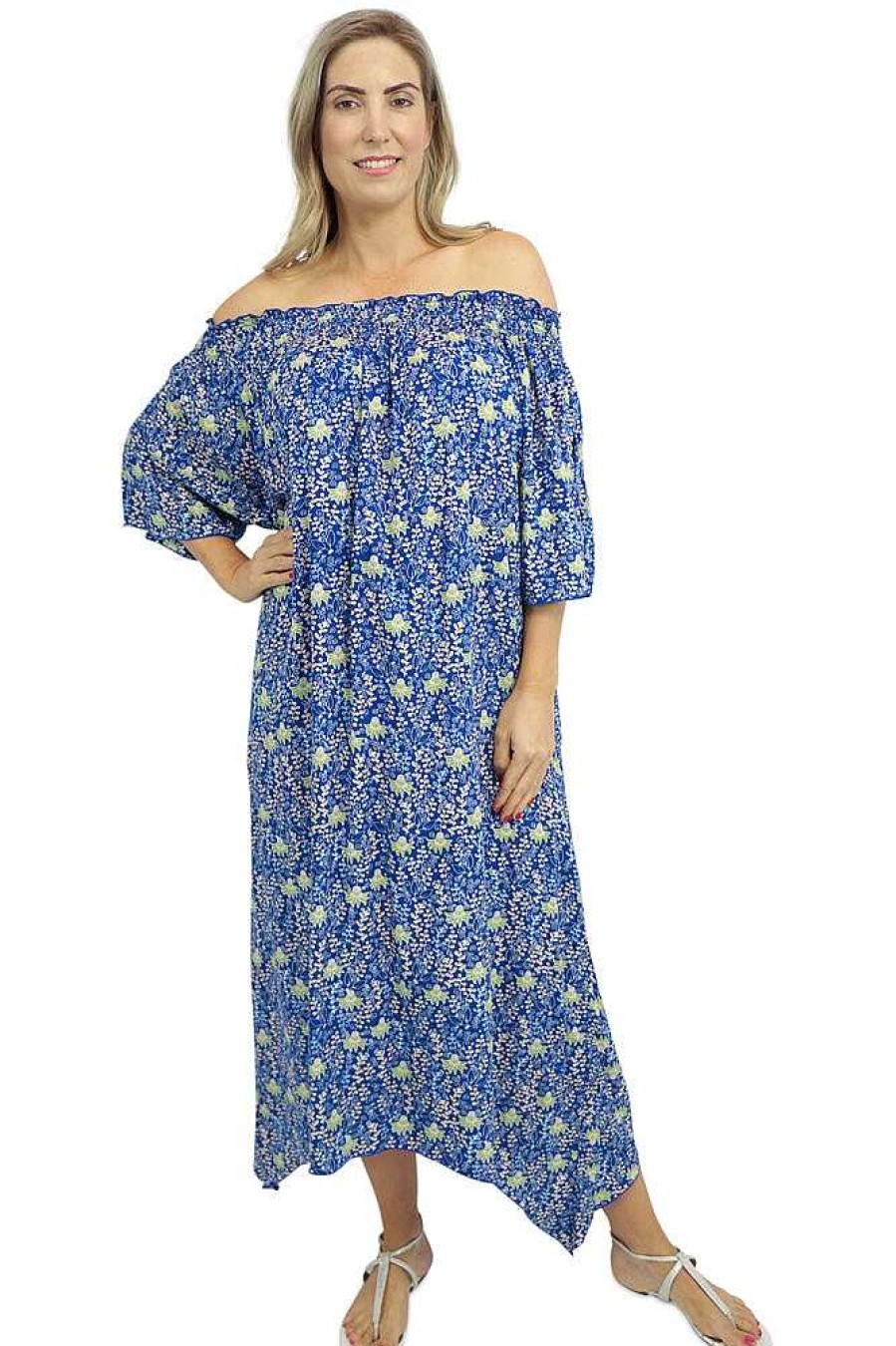 Plus Size Sundrenched | Kashmir Dress "Cascade"